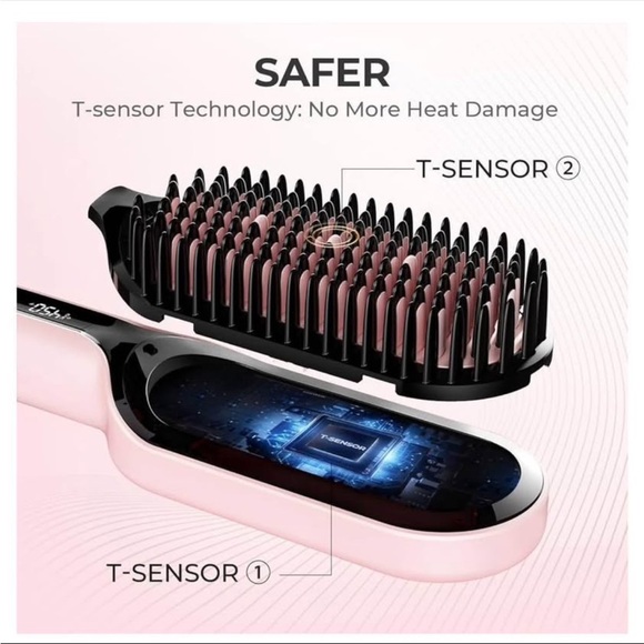 TYMO IONIC Plus Hair Straightening Brush - Picture 5 of 7